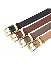 Ready stock women's belt pin buckle matching simple denim pants belt