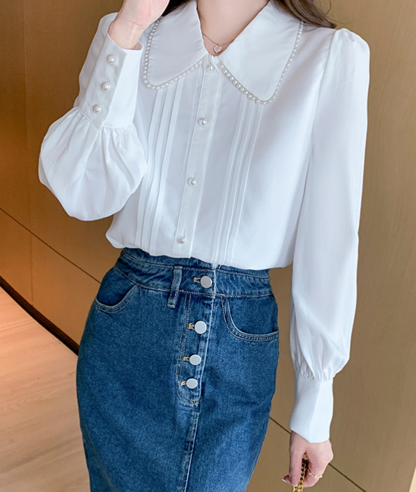 Korean style Fashion long sleeve shirt