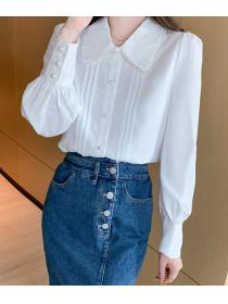 Korean style Fashion long sleeve shirt