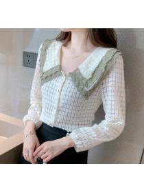 Korean style bottoming shirt long sleeve top