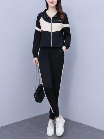 New style Autumn fashion Sport&Casual sweater +Long pants two piece set