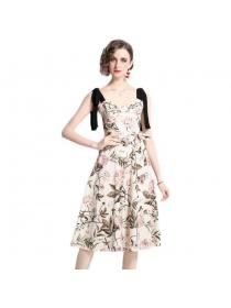 Hot sale European fashion Sleeveless Sling Dress