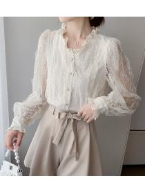 Long Sleeve Shirt French Chic Top