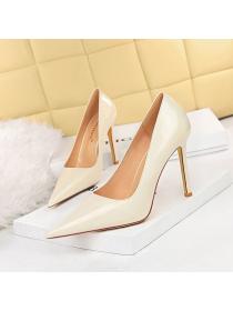 Simple style high-heeled shoes sexy nightclub heels