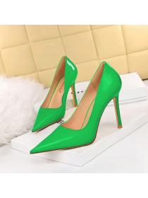 Simple style high-heeled shoes sexy nightclub heels