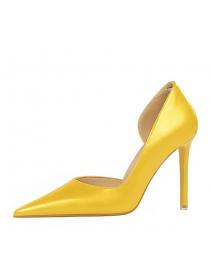 Korean style high-heeled shoes women's pointed toe sexy heels