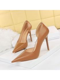 European style sexy nightclubs shoes women's pointed heels