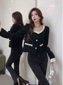 Autumn new Korean fashion short style jacket for women