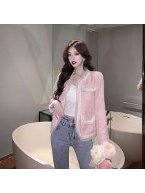 Autumn new Korean fashion short style Elegant jacket for women
