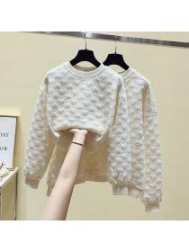 Fashion style Loose Thickened Sweater Casual Top