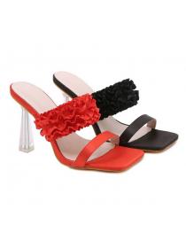 Fashion style Crystal Heel Sandals for women