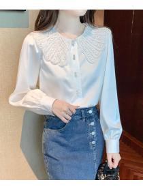 For Sale Chiffon Doll Collars Blouse  