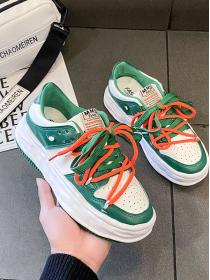 Fashion style casual sports trend thick-soled casual sneakers
