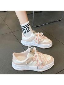 Fashion style casual sports trend thick-soled casual sneakers
