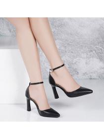 Summer new Korean style pointed toe high-heeled sandals