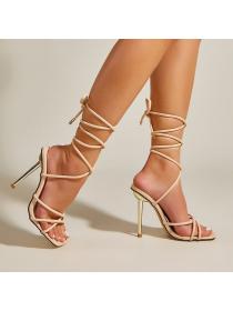 New style lace up Sexy sandals