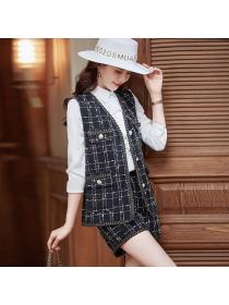 Fashion style 3 pieces women's spring fashionable Suit