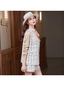Fashion style 3 pieces women's spring fashionable Suit