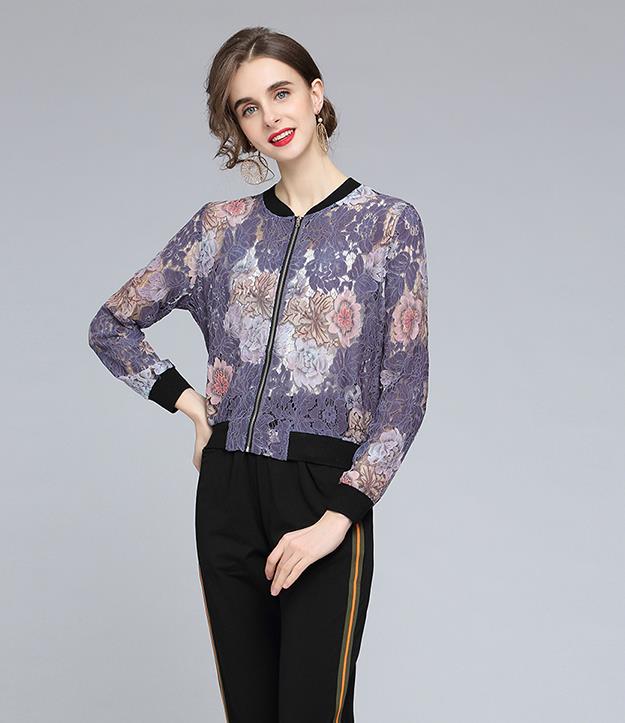 On Sale ink print cropped coat