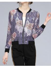 On Sale ink print cropped coat 