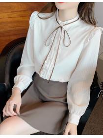 women's autumn lace bottoming shirt