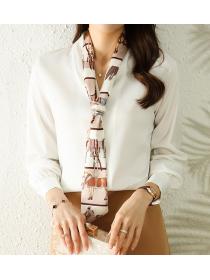 Korean style fashion design Chiffon shirt