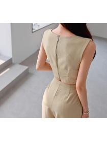 High-end temperament suit collar waist   fashion printing large swing   dress
