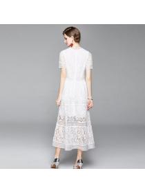 Temperament Fashion lace dress