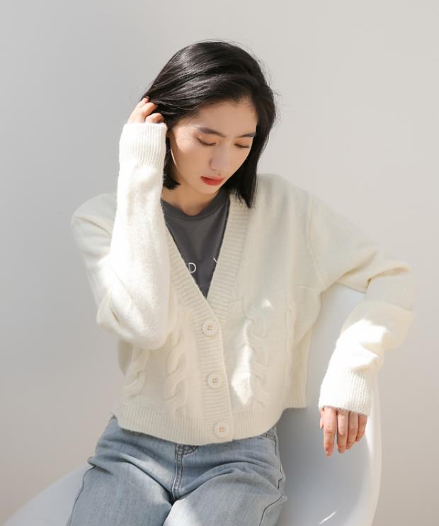 On Sale Pure Color Simple Fashion Sweater 