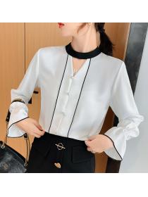 Fashion style long-sleeve bottoming top