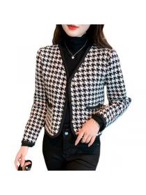 Korean style fashion short jacket women's spring temperament top