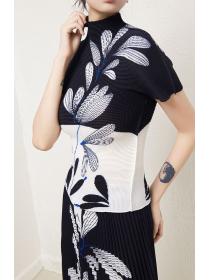 For Sale Drape Fashion Printing Dress