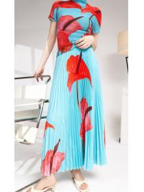 For Sale Drape Fashion Printing Dress
