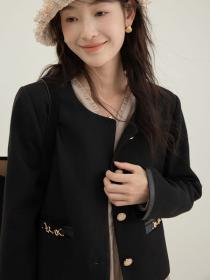Autumn Korean style high-quality temperament short coat