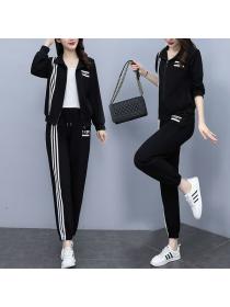 Autumn new casual fashion sports wear two-piece suit