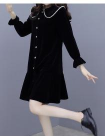 For Sale Doll Collars Velvet Fashion Dress 