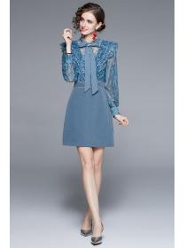 Autumn new fashion temperament dress for women