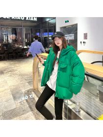 New style hooded Ins student Cotton jacket Short coat
