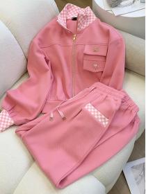 Fashion casual hoodie fashion two pieces of sport wear