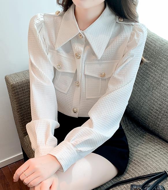 Korean Style Doll Collars Fashion Nobel Blouse