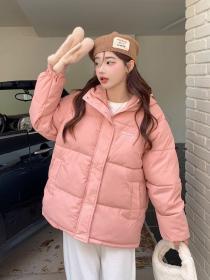 Korean style loose fashion casual cotton jacket for women