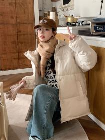 Korean style loose fashion casual cotton jacket for women 