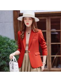 Korean style suit jacket Autumn temperament Blazer