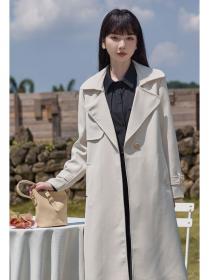Korean style popular long High quality Long coat 