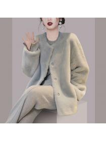 New style Autumn and winter sweater coats