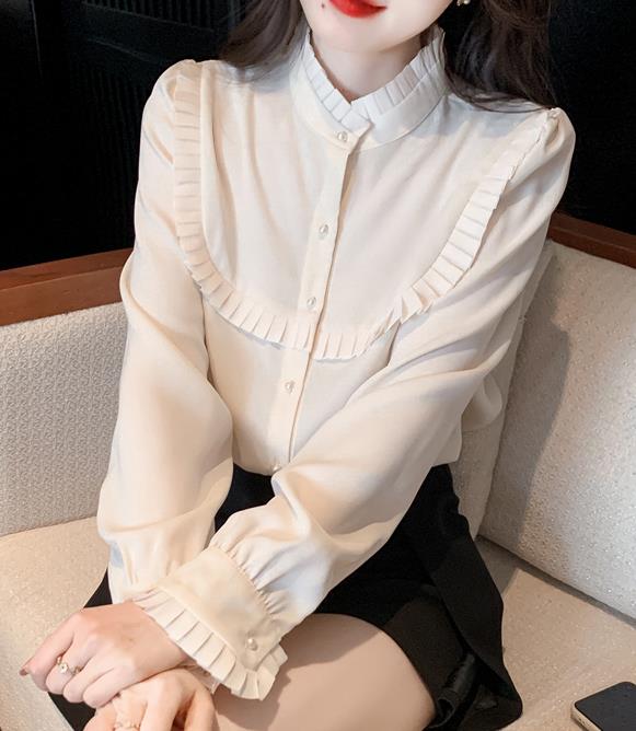 New Style Pure Color Nobel Fashion Blouse