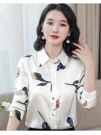 Korean Style Color Matching  Nobel Blouse 
