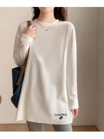 On Sale Pure Color Hollow Out Leisure Top