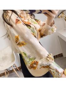 On Sale Floral Loose Blouse 
