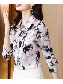 On Sale Korean style Floral Fashion Blouse 